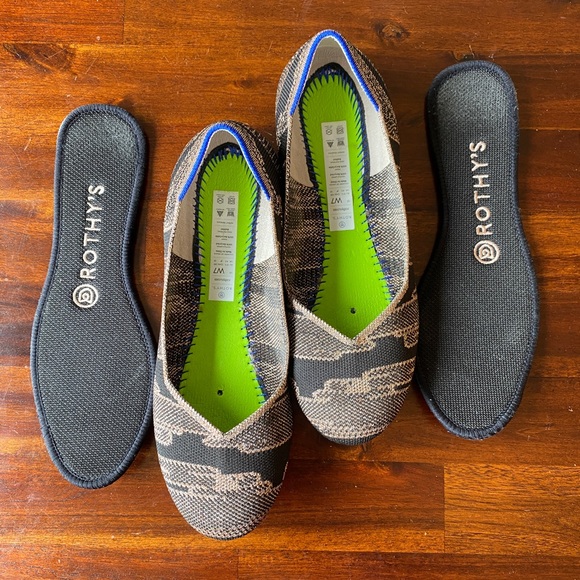 Rothys golden shimmer flats - Picture 3 of 7